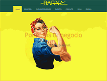 Tablet Screenshot of barnastudios.com